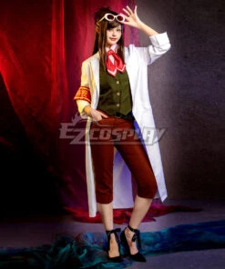 Ace Attorney Gyakuten Saiban Ema Skye Cosplay Costume