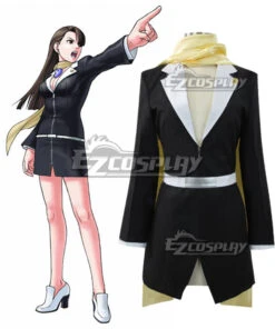 Ace Attorney Season 2 Mia Fey Cosplay Costume