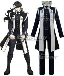 Ace Attorney Simon Blackquill Cosplay Costume