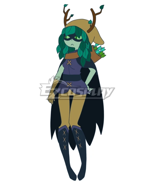 Adventure Time With Finn And Jake Huntress Wizard Cosplay Costume 2 Adventure Time With Finn And Jake Huntress Wizard Cosplay Costume - Image 2