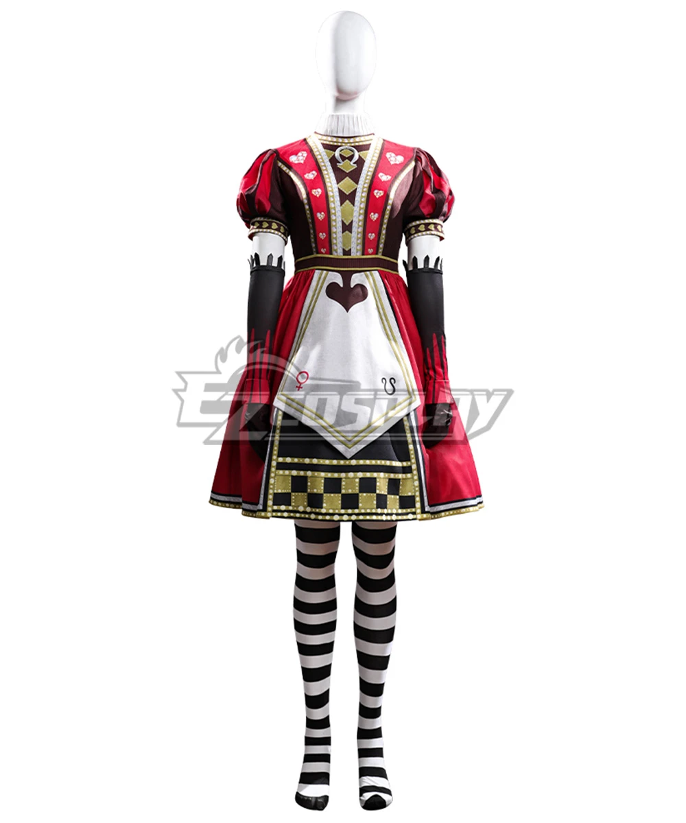 Alice: Madness Returns Alice Royal Suit Cosplay Costume - Image 2