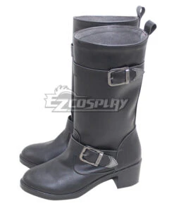 Angels Of Death Satsuriku No Tenshi Ray Rachel Gardner Black Shoes Cosplay Boots -EZCOSPLAY SHOP angels of death satsuriku no tenshi ray rachel gardner black shoes cosplay boots 4 1