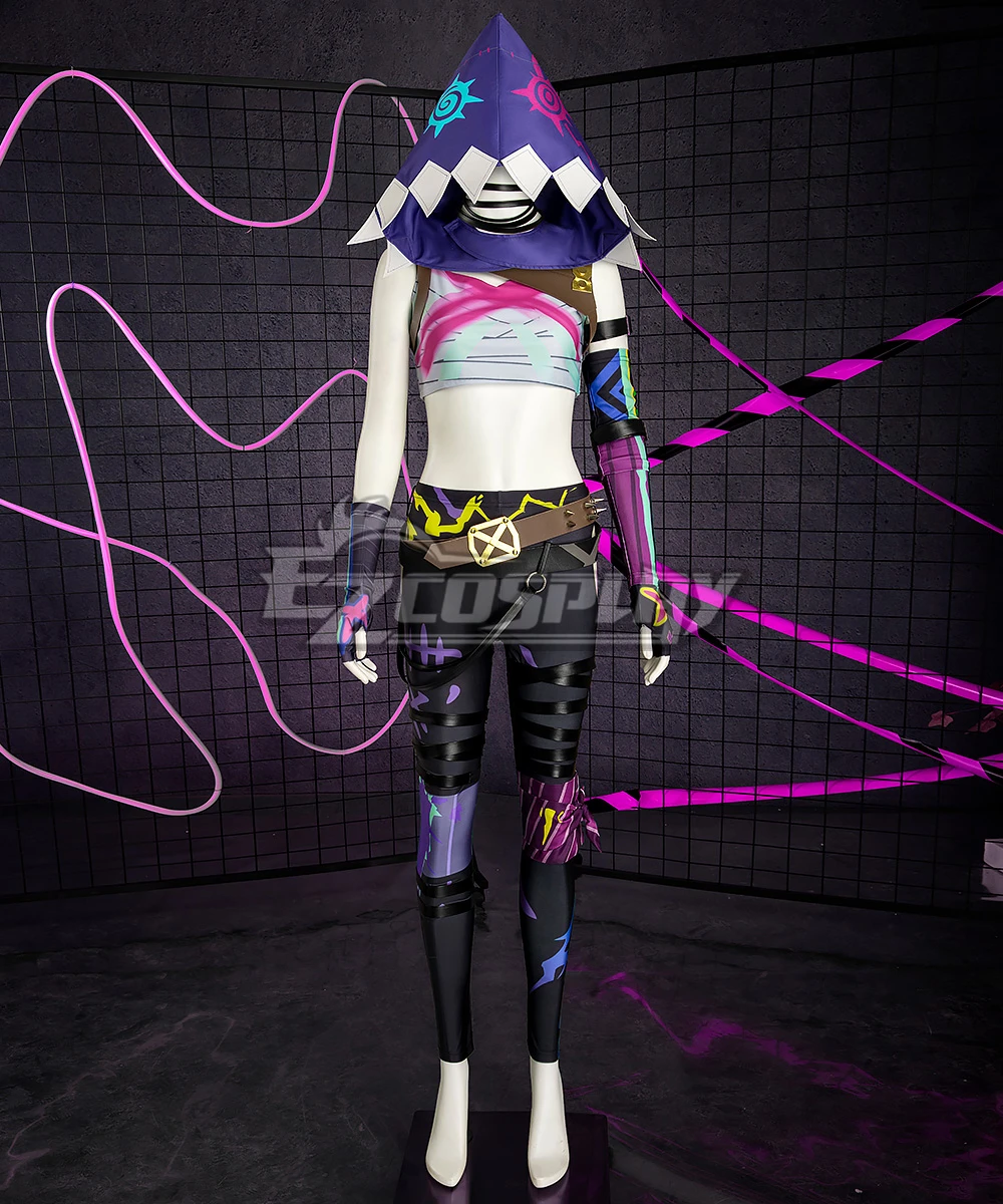 Arcane Season 2 League Of Legends LOL Jinx Cosplay Costume 9 Arcane Season 2 League Of Legends LOL Jinx Cosplay Costume - Image 9