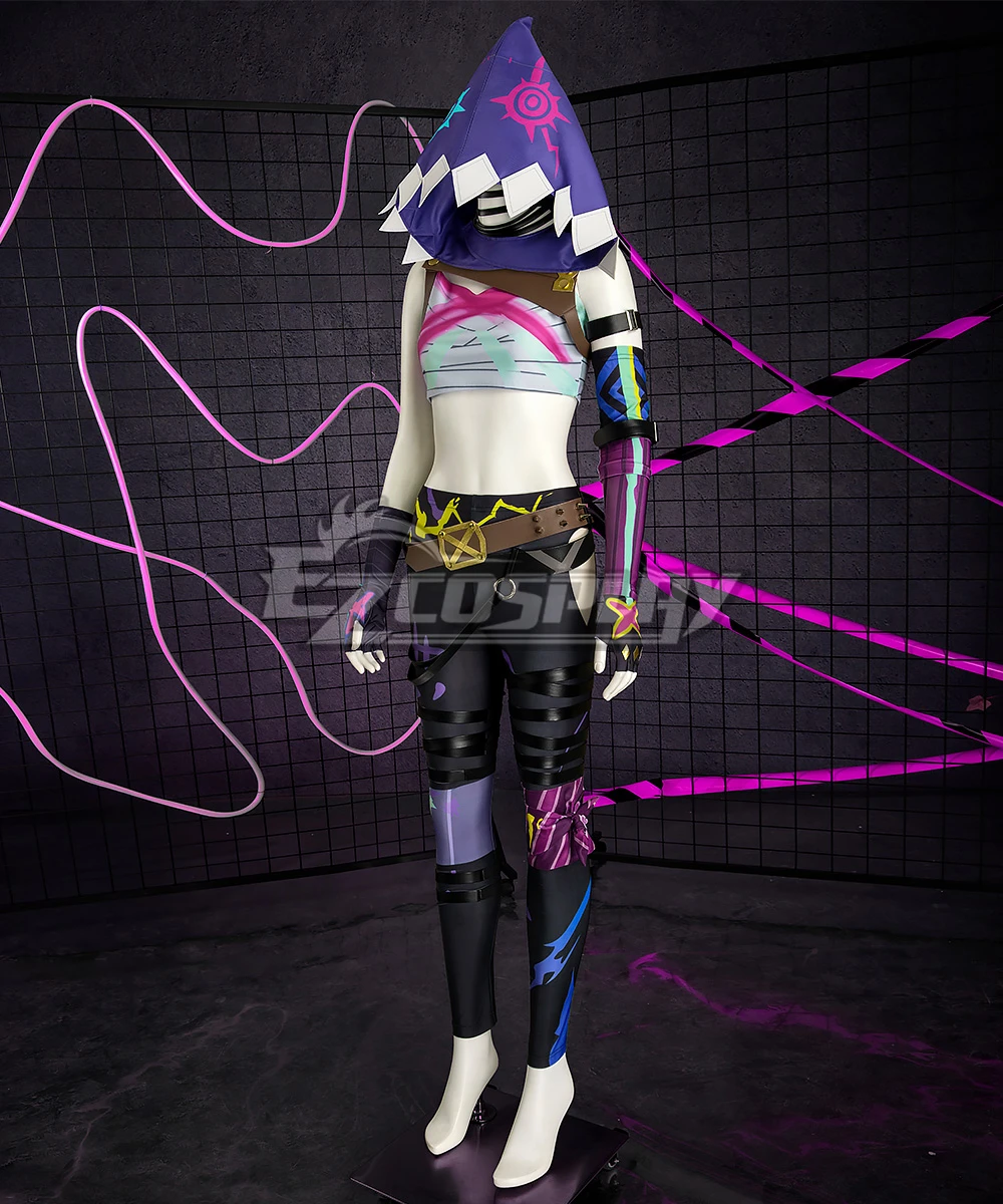 Arcane Season 2 League Of Legends LOL Jinx Cosplay Costume 10 Arcane Season 2 League Of Legends LOL Jinx Cosplay Costume - Image 10