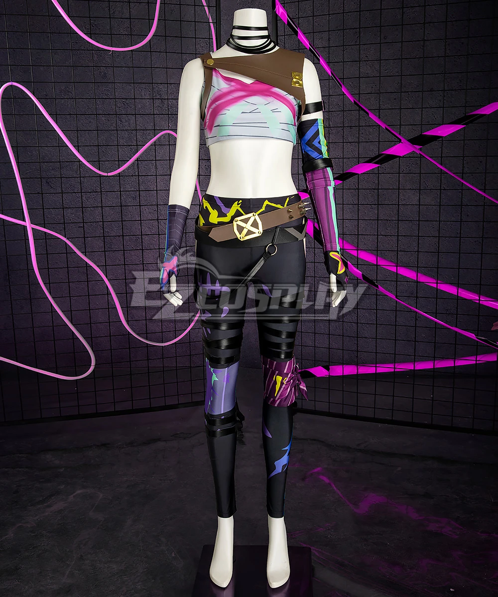 Arcane Season 2 League Of Legends LOL Jinx Cosplay Costume 12 Arcane Season 2 League Of Legends LOL Jinx Cosplay Costume - Image 12