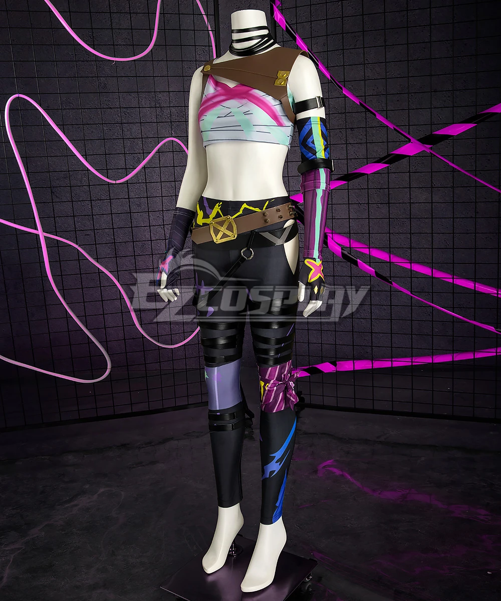 Arcane Season 2 League Of Legends LOL Jinx Cosplay Costume 13 Arcane Season 2 League Of Legends LOL Jinx Cosplay Costume - Image 13