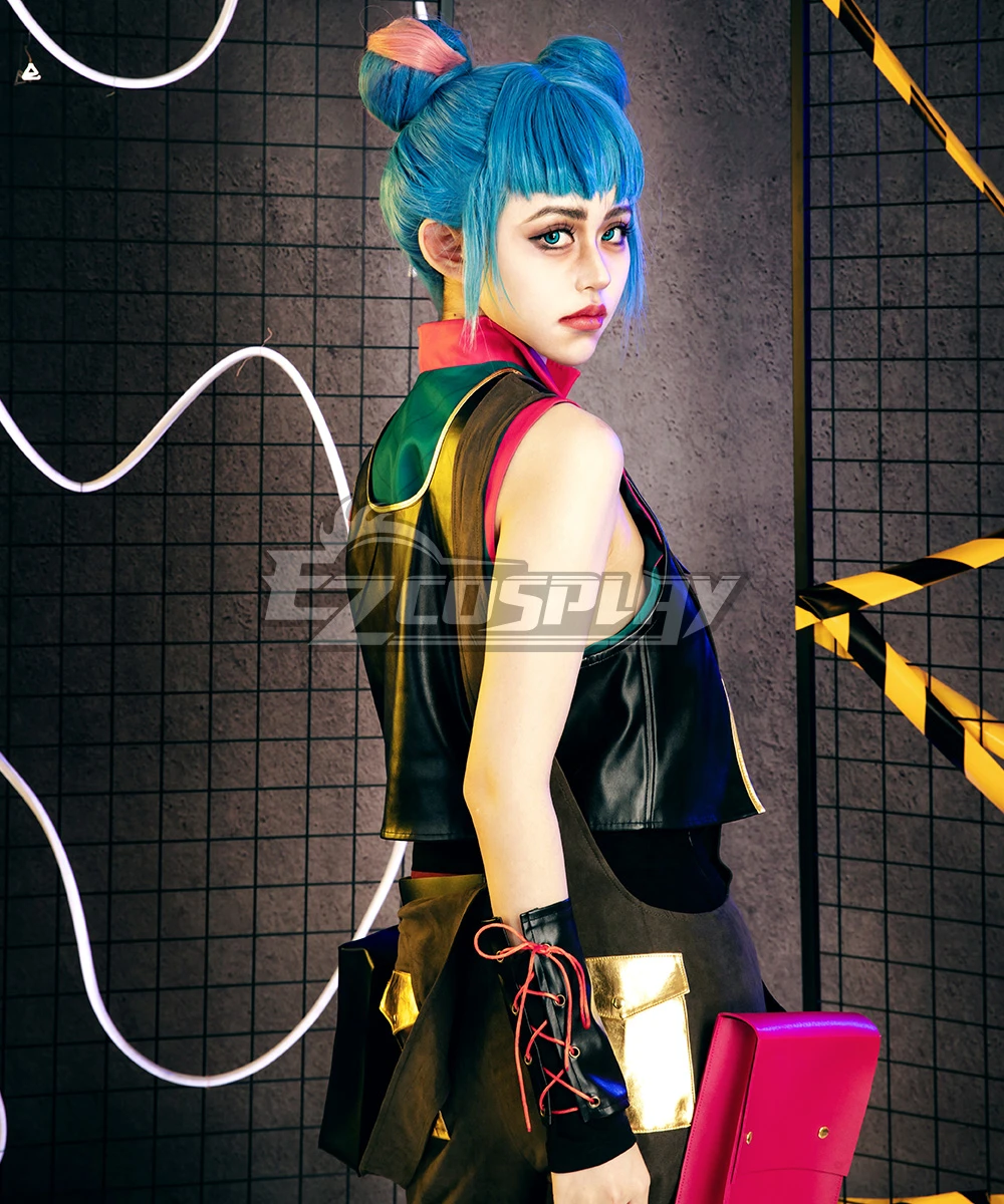 Arcane Season 2 League Of Legends LOL Universe Jinx Powder Cosplay Costume - Image 7