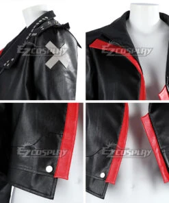 Arcane Season 2 League Of Legends LOL Vi Black Only Jacket Cosplay Costume -EZCOSPLAY SHOP arcane season 2 league of legends lol vi black only coat cosplay costume 8