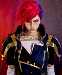 Arcane Season 2 League Of Legends LOL Vi Cosplay Costume -EZCOSPLAY SHOP arcane season 2 league of legends lol vi cosplay costume 07