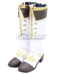Arifureta: From Commonplace To World's Strongest Shea Haulia White Shoes Cosplay Boots -EZCOSPLAY SHOP arifureta from commonplace to world s shoes cosplay boots 3