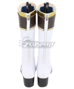 Arifureta: From Commonplace To World's Strongest Shea Haulia White Shoes Cosplay Boots -EZCOSPLAY SHOP arifureta from commonplace to world s shoes cosplay boots 6