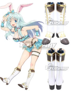 Arifureta: From Commonplace To World's Strongest Shea Haulia White Shoes Cosplay Boots