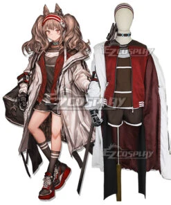 Arknights Angelina Cosplay Costume