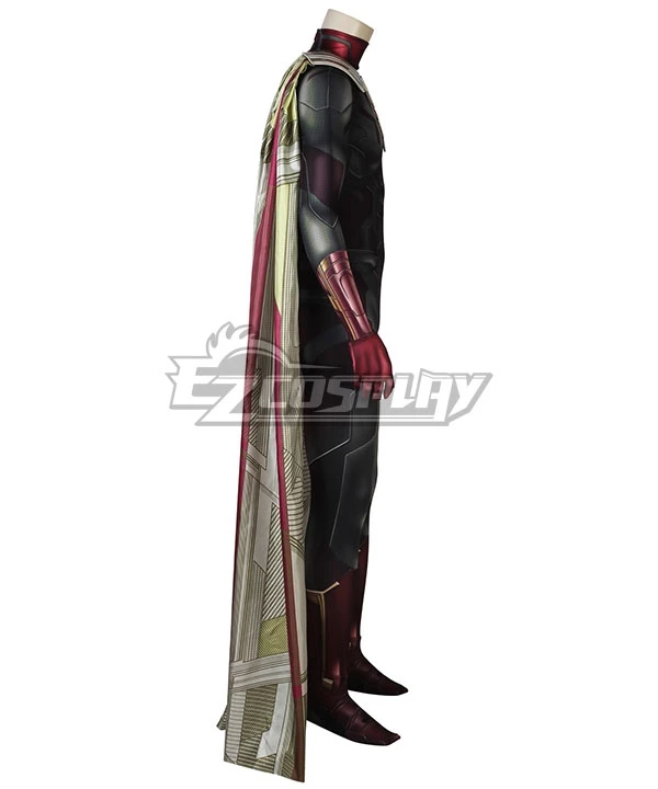Marvel 2018 Avengers: Infinity War Vision Zentai Jumpsuit Cosplay Costume 3 Marvel 2018 Avengers: Infinity War Vision Zentai Jumpsuit Cosplay Costume - Image 3
