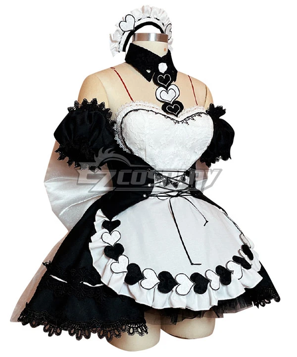 Azur Lane Noshiro Maid Cosplay Costume 3 Azur Lane Noshiro Maid Cosplay Costume - Image 3