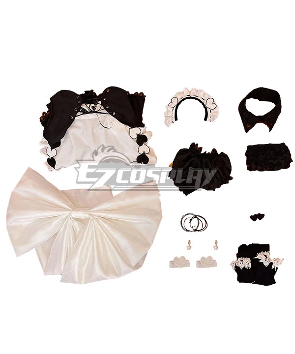 Azur Lane Noshiro Maid Cosplay Costume 8 Azur Lane Noshiro Maid Cosplay Costume - Image 8