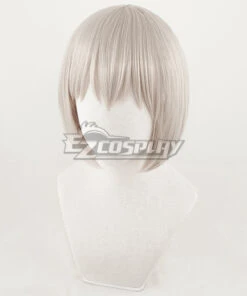 BanG Dream! Aoba Moca Grey Cosplay Wig -EZCOSPLAY SHOP bang dream aoba moca grey cosplay wig 3