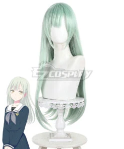 BanG Dream! Ave Mujica Mutsumi Wakaba Mortis Green Cosplay Wig