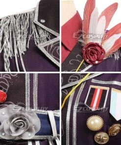 BanG Dream ! Roselia Minato Yukina 3th Live Cosplay Costume -EZCOSPLAY SHOP bang dream roselia minato yukina 3th live cosplay costume 7