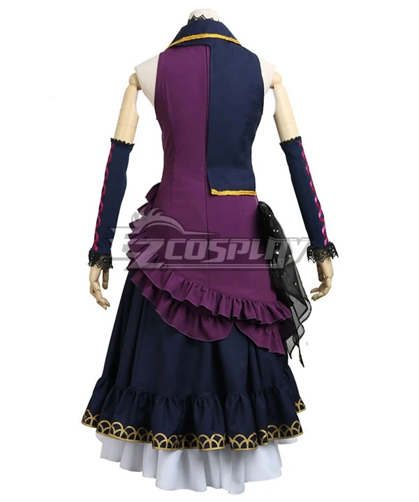 BanG Dream! Roselia Shirokane Rinko BLACK SHOUT Cosplay Costume 4 BanG Dream! Roselia Shirokane Rinko BLACK SHOUT Cosplay Costume - Image 4