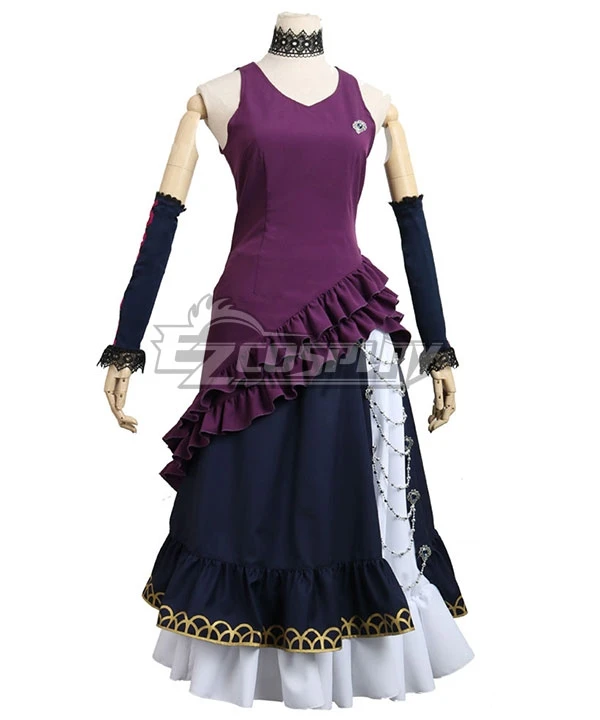 BanG Dream! Roselia Shirokane Rinko BLACK SHOUT Cosplay Costume 5 BanG Dream! Roselia Shirokane Rinko BLACK SHOUT Cosplay Costume - Image 5