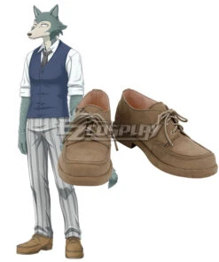 Beastars Legoshi Brown Cosplay Shoes