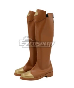 Black Clover Asta Brown Shoes Cosplay Boots -EZCOSPLAY SHOP black clover asta brown shoes cosplay boots 3