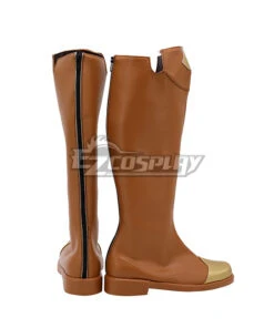 Black Clover Asta Brown Shoes Cosplay Boots -EZCOSPLAY SHOP black clover asta brown shoes cosplay boots 4