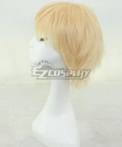 Black Clover Luck Voltia Light Golden Cosplay Wig -EZCOSPLAY SHOP black clover luck voltia light golden cosplay wig 2