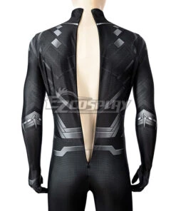 Marvel Captain America: Civil War Black Panther T'Challa Printed Zentai Jumpsuit Cosplay Costume -EZCOSPLAY SHOP black panther t challa printed zentai jumpsuit cosplay costume 10