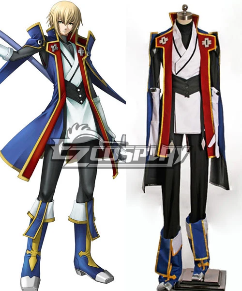 BlazBlue Alter Memory Jin Kisaragi Cosplay Costume 1 BlazBlue Alter Memory Jin Kisaragi Cosplay Costume