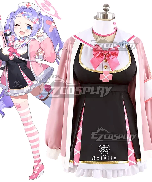 Blue Archive Asagao Hanae Cosplay Costume 1 Blue Archive Asagao Hanae Cosplay Costume