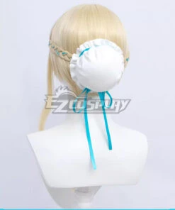 Blue Archive Asuma Toki Maid Yellow Cosplay Wig -EZCOSPLAY SHOP blue archive asuma toki maid yellow cosplay wig 3