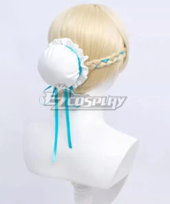 Blue Archive Asuma Toki Maid Yellow Cosplay Wig -EZCOSPLAY SHOP blue archive asuma toki maid yellow cosplay wig 4