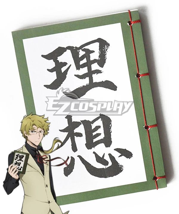 Bungou Stray Dogs Doppo Kunikida Notebook Cosplay Accessory Prop
