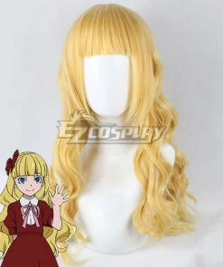 Bungou Stray Dogs Elise Golden Cosplay Wig