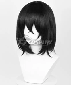 Bungou Stray Dogs Fyodor Dostoyevsky Black Cosplay Wig -EZCOSPLAY SHOP bungou stray dogs fyodor dostoyevsky black cosplay wig 4