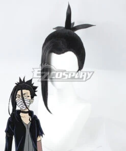 Bungou Stray Dogs Gin Akutagaw Black Cosplay Wig