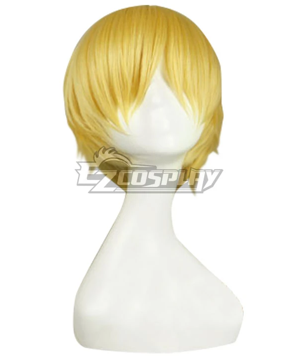 Bungou Stray Dogs Kenji Miyazawa Golden Cosplay Wig 2 Bungou Stray Dogs Kenji Miyazawa Golden Cosplay Wig - Image 2