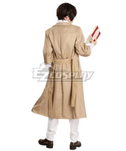 Bungou Stray Dogs Osamu Dazai Brown Cosplay Costume -EZCOSPLAY SHOP bungou stray dogs osamu dazai brown cosplay costume 03