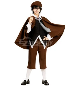 Bungou Stray Dogs Ranpo Edogawa Cosplay Costume -EZCOSPLAY SHOP bungou stray dogs ranpo edogawa cosplay costume 02