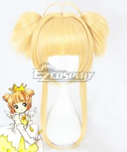 Cardcaptor Sakura Opening 2 Sakura Kinomoto Golden Cosplay Wig