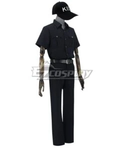 Cells At Work Killer T Cell Cosplay Costume-Black -EZCOSPLAY SHOP cells at work killer t cell cosplay costume 2