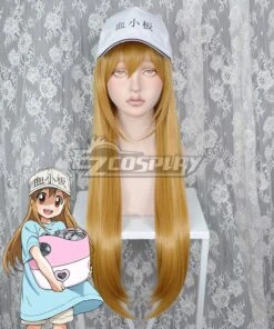 Cells At Work Platelet Brown Cosplay Wig