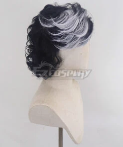 Clair Obscur: Expedition 33 Verso Black Cosplay Wig -EZCOSPLAY SHOP clair obscur expedition 33 verso black cosplay wig 4