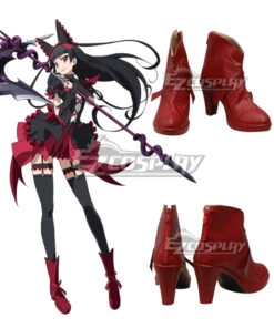 Gate Jieitai Kanochi Nite Kaku Tatakaeri Gate Thus The JSDF Fought There Rory Mercury Red Cosplay Shoes