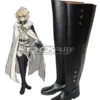 Seraph Of The End Vampire Reign Owari No Serafu Mikaela Hyakuya Hyakuya Mikaera Flat Black Shoes Cosplay Boots -EZCOSPLAY SHOP coss0281 1