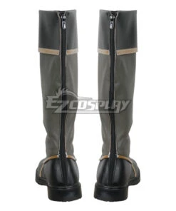 Snow White With The Red Hair Kagami No Shirayukihime Obi Grey Shoes Cosplay Boots -EZCOSPLAY SHOP coss0340 5