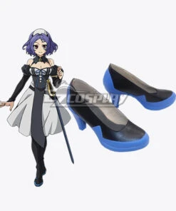 Seraph Of The End Owari No Serafu Vampire Reign Chess Belle Chesu Beru Black Cosplay Shoes