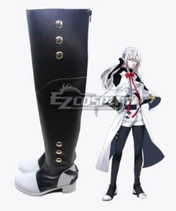 Seraph Of The End Owari No Serafu Vampire Ferid Bathory Ferido Batori Black Shoes Cosplay Boots